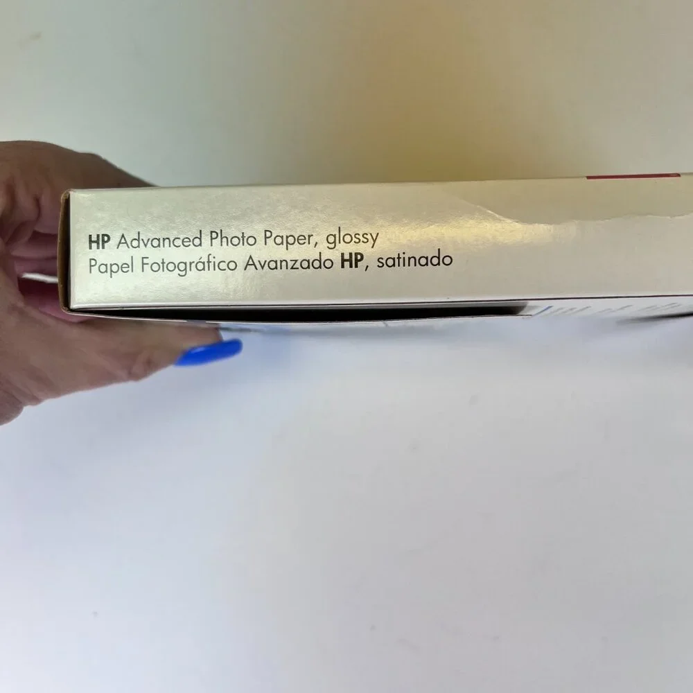 HP Advanced Photo Paper Glossy 4x6 Borderless 100 Sheets Q6638A Inkjet 210 g/m²